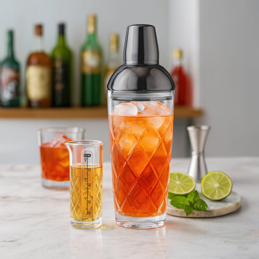 Cocktail Shaker Set Black