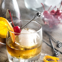 Brain Freeze Skull Cocktail Picks