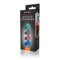 Silicone Bottle Stoppers - Set of 4