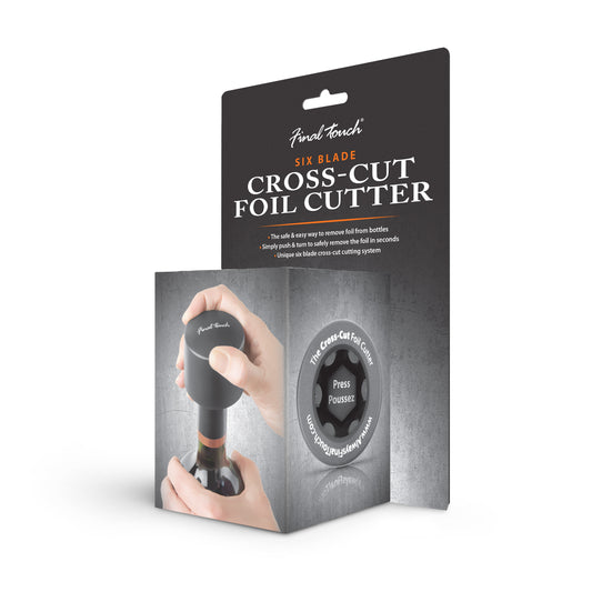 Six Blade Cross-Cut Foil Cutter