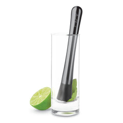 Cocktail Muddler - Black Chrome