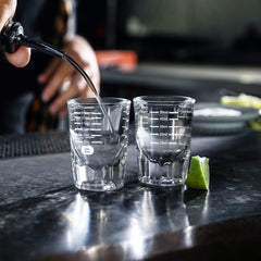 Multi-Level Measured Shot Glass