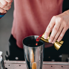 Brass Plated Double Jigger