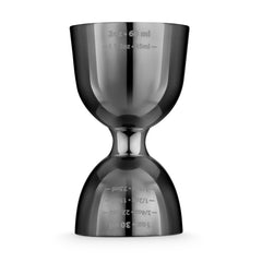 Black Chrome Double Jigger