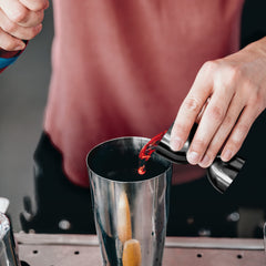 Black Chrome Double Jigger