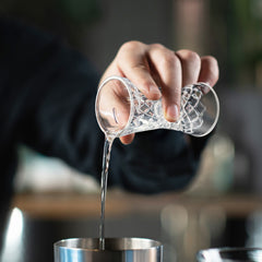Yarai Glass Double Jigger