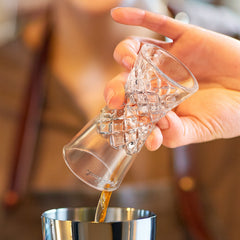 Yarai Glass Double Jigger