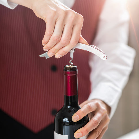 Stainless Steel Waiters Friend Corkscrew