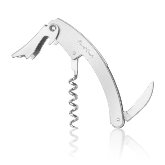 Stainless Steel Waiters Friend Corkscrew