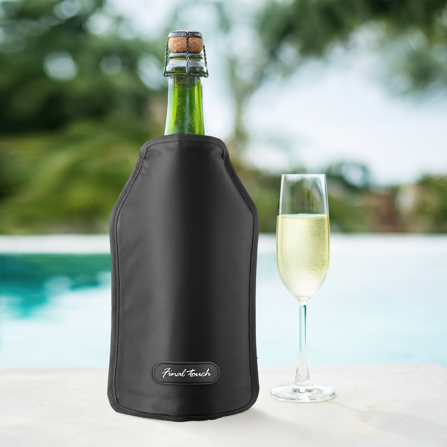 Wine Bottle Sleeve Chiller - Black