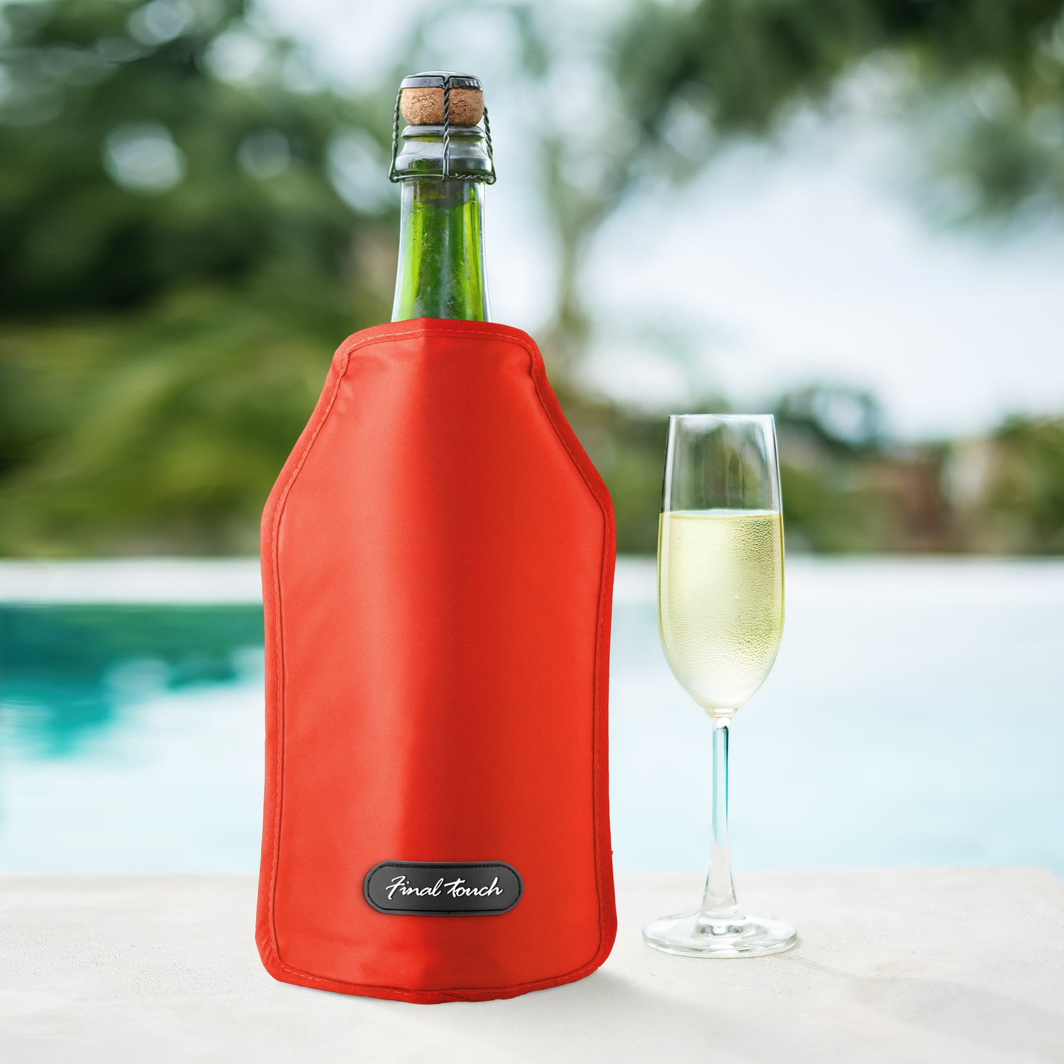 Wine Bottle Sleeve Chiller - Red