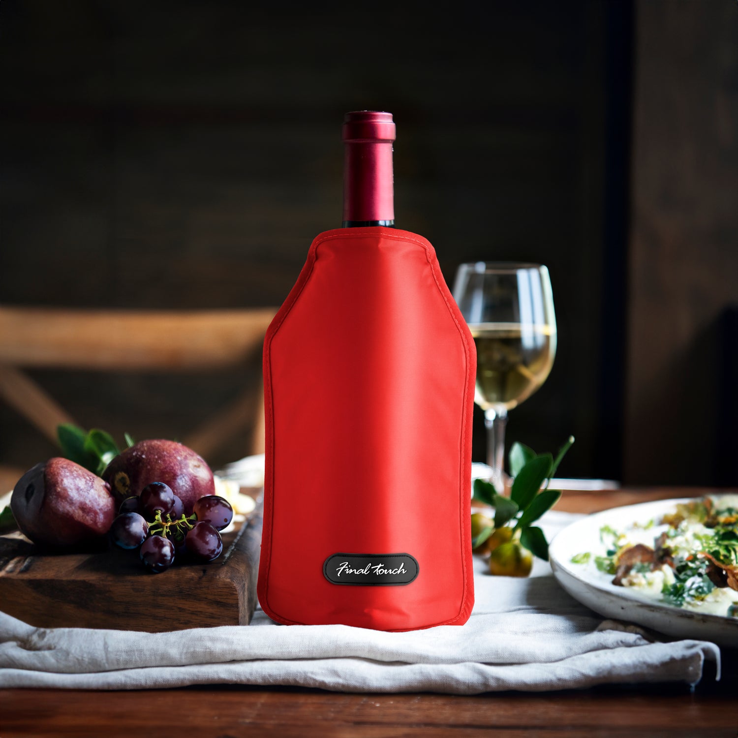 Wine Bottle Sleeve Chiller - Red
