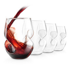 Conundrum Red Wine Glasses - Set of 4 - 16 oz (473ml)