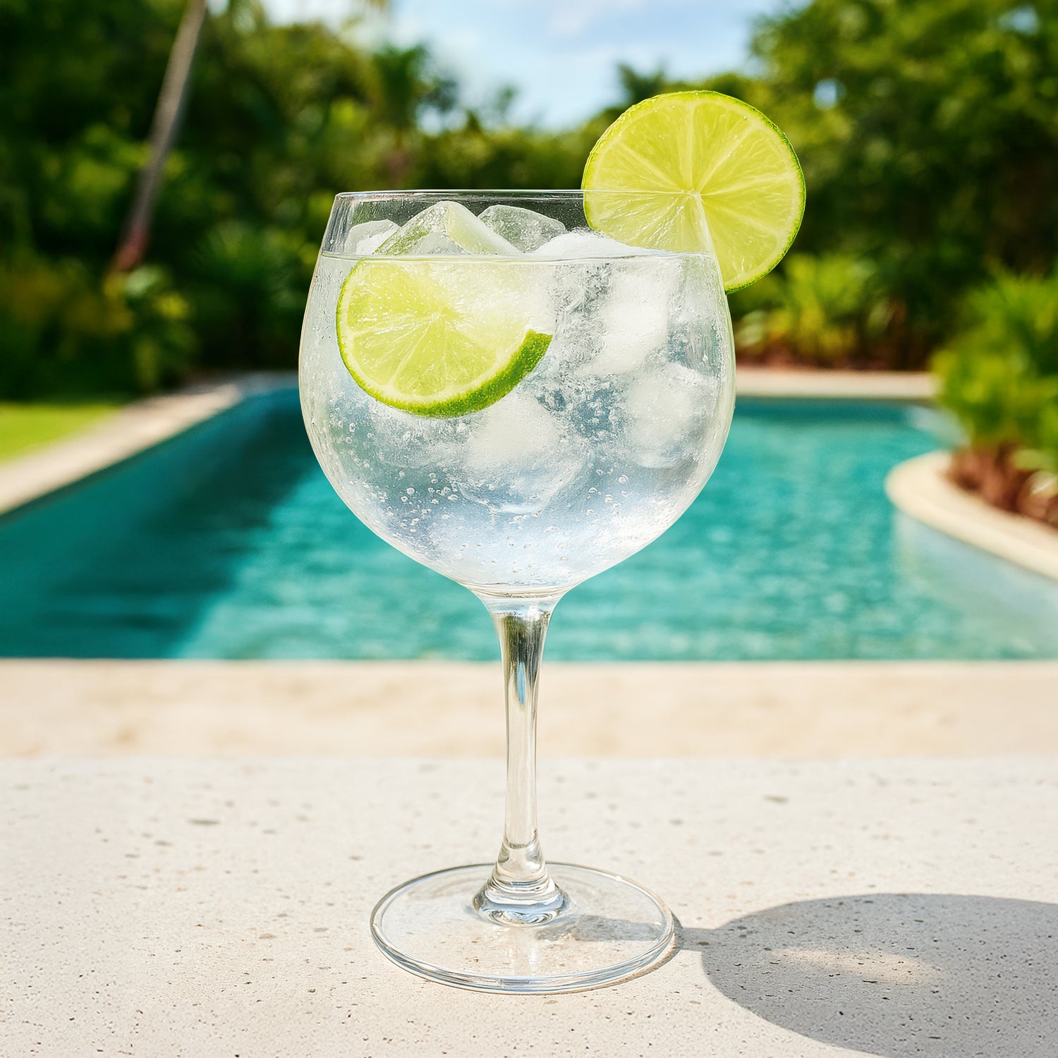 Summer Gin & Tonic Glass