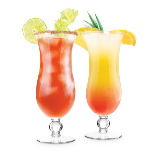 Hurricane Cocktail Glass Set - Set of 2