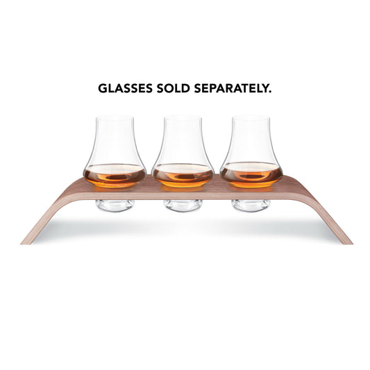 Whiskey Tasting Glass Wood Flight Board