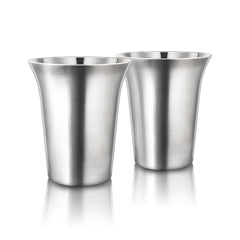 8 oz Double-Wall Coffee Cups - Set of 2