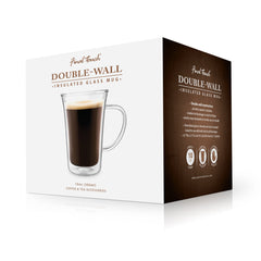 10 oz Double-Wall Insulated Glass Mug