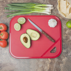 Non-Slip Cutting Board - Red