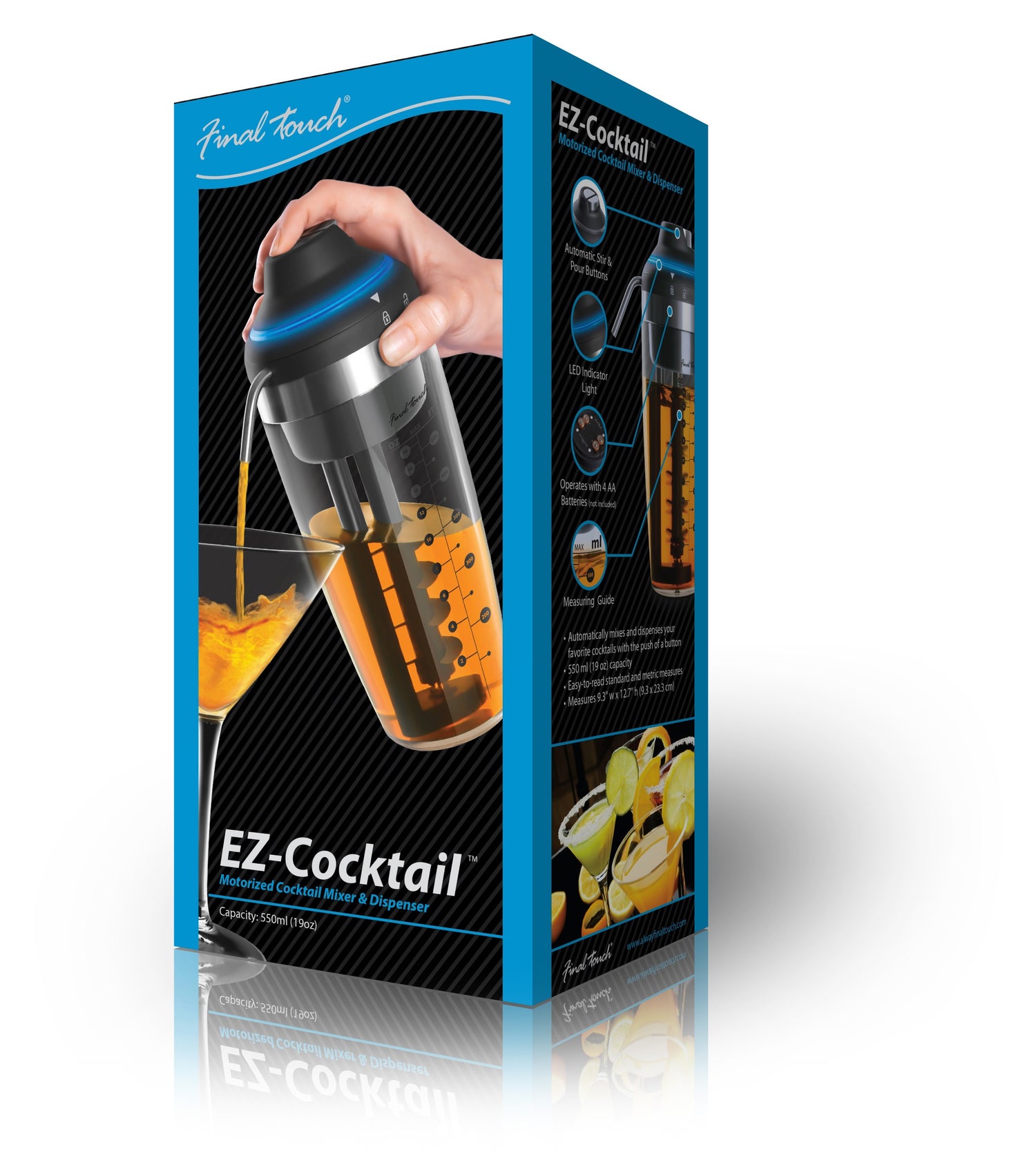 Ez-Cocktail - Motorized Cocktail Mixer & Dispenser