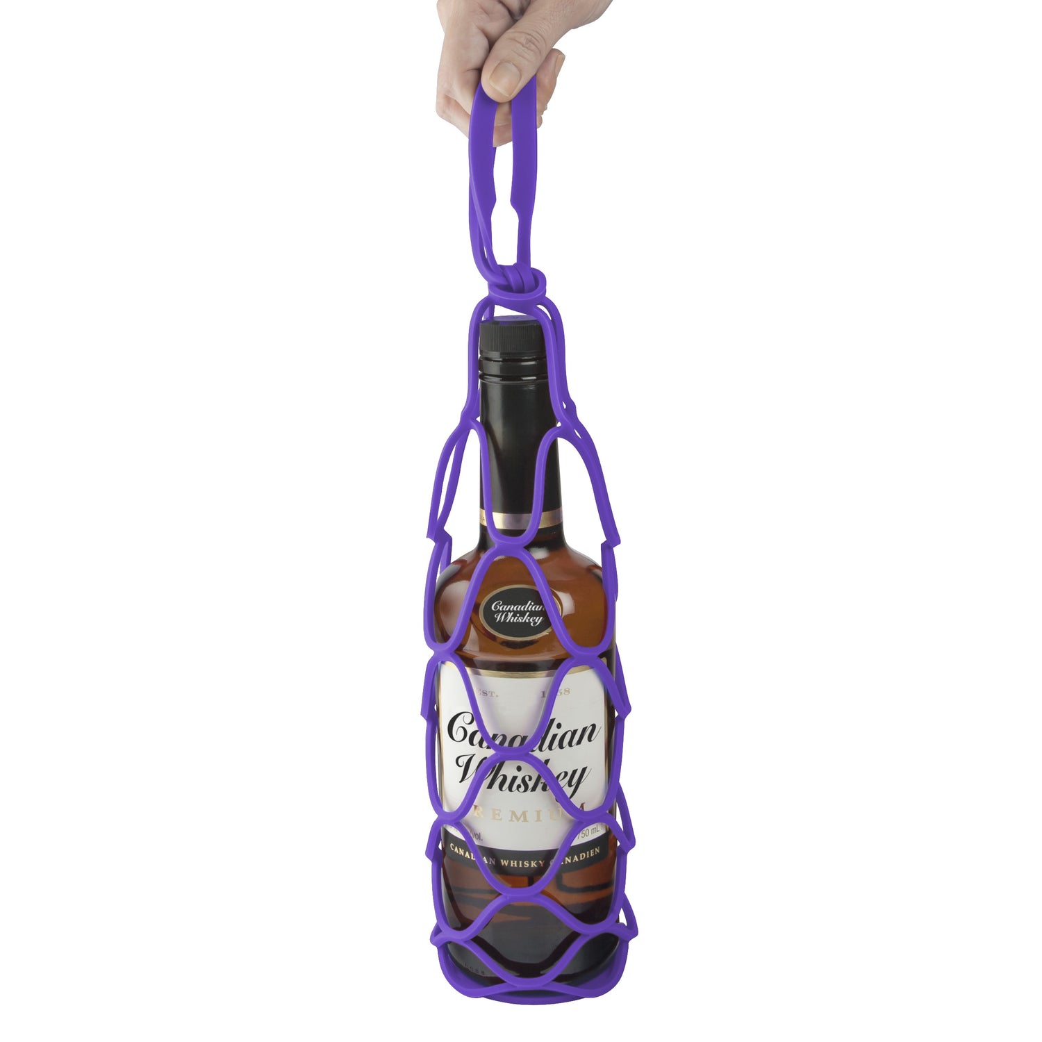 Up&Away Collapsible Silicone Bottle Bag - Purple
