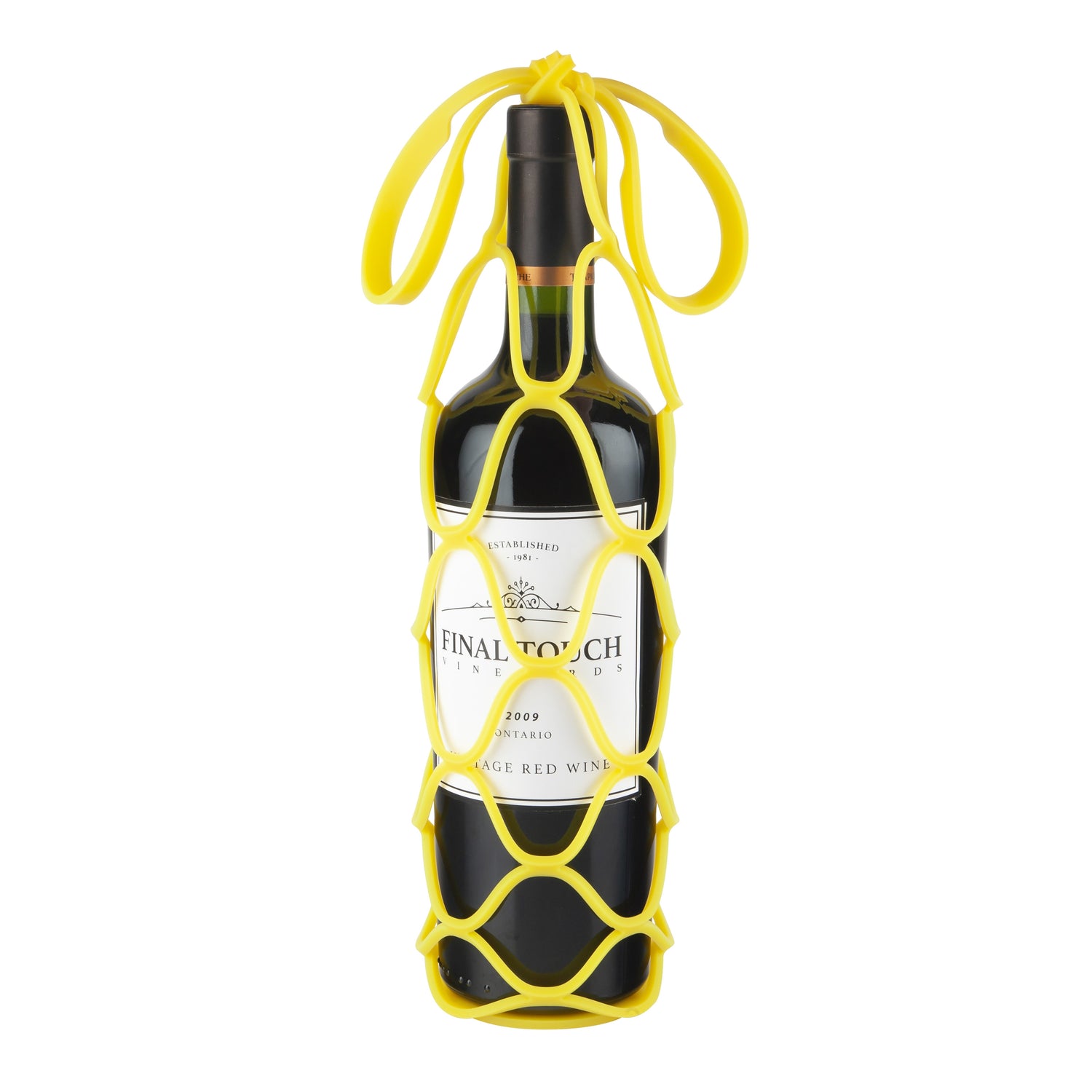 Up&Away Collapsible Silicone Bottle Bag - Yellow