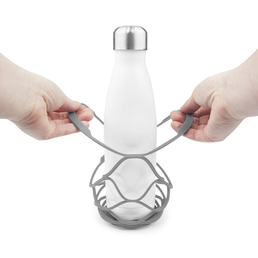 Everyday Up&Away Collapsible Silicone Bottle Bag - Grey