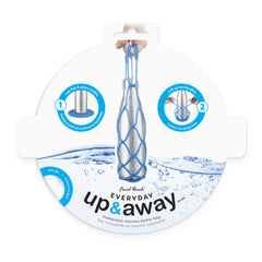 Everyday Up&Away Collapsible Silicone Bottle Bag - White
