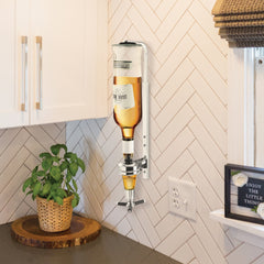 Single Bottle LED Wall / Table Mounted Liquor Dispenser