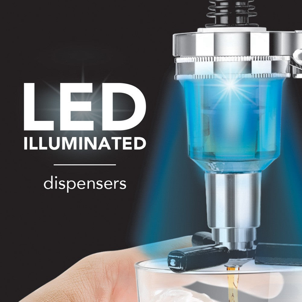 4 Bottle Led Liquor Dispenser
