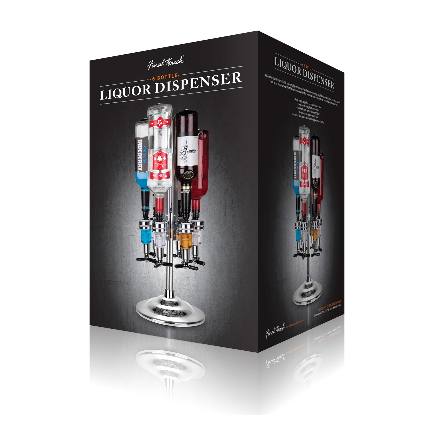 6 Bottle Liquor Dispenser