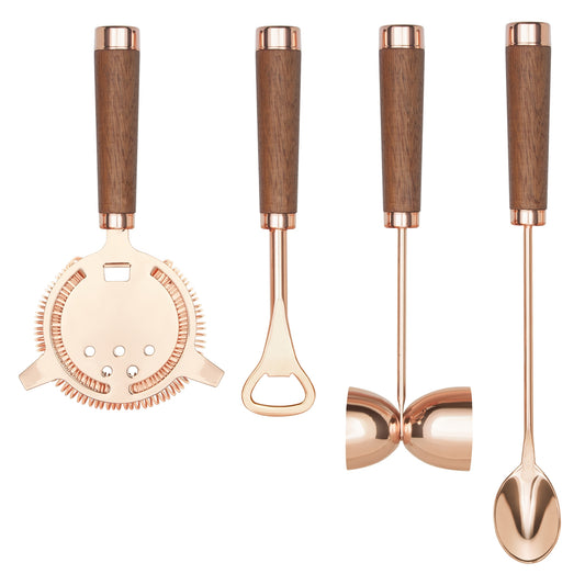 Marble & Copper Bar Tools Set