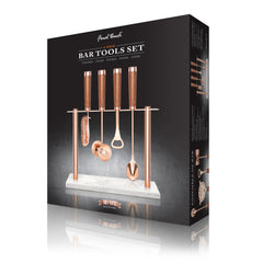 Marble & Copper Bar Tools Set