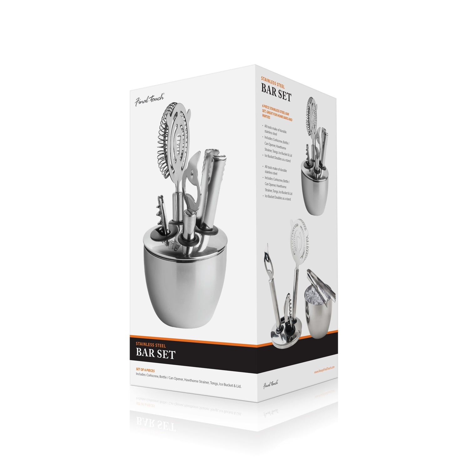 6 Piece Bar Tool Set