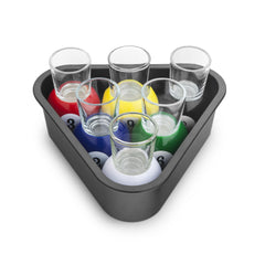 6 Pool Shots with Rack Tray