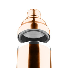 Double-wall Stainless Steel Cocktail Shaker - Copper