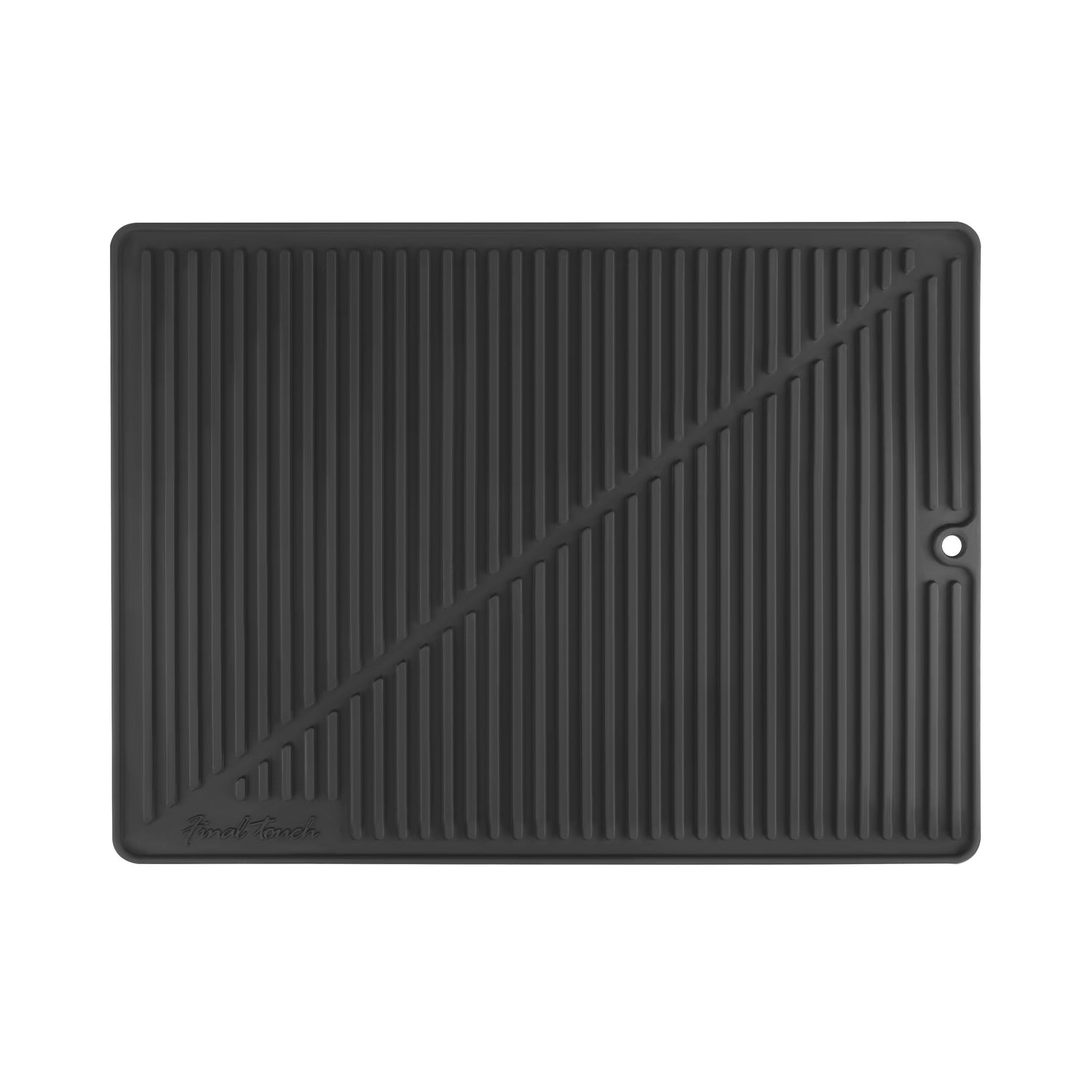 Silicone Glass Drying Mat - Black