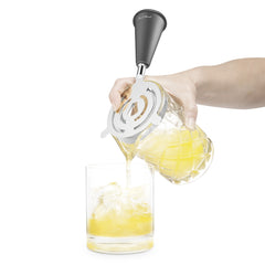 Spoon & Strainer with Built-in Jiggers