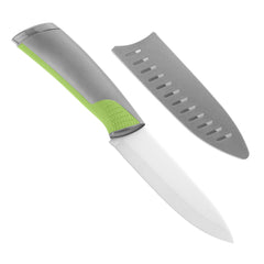 Non-Slip Bar Cutting Board & Ceramic Knife