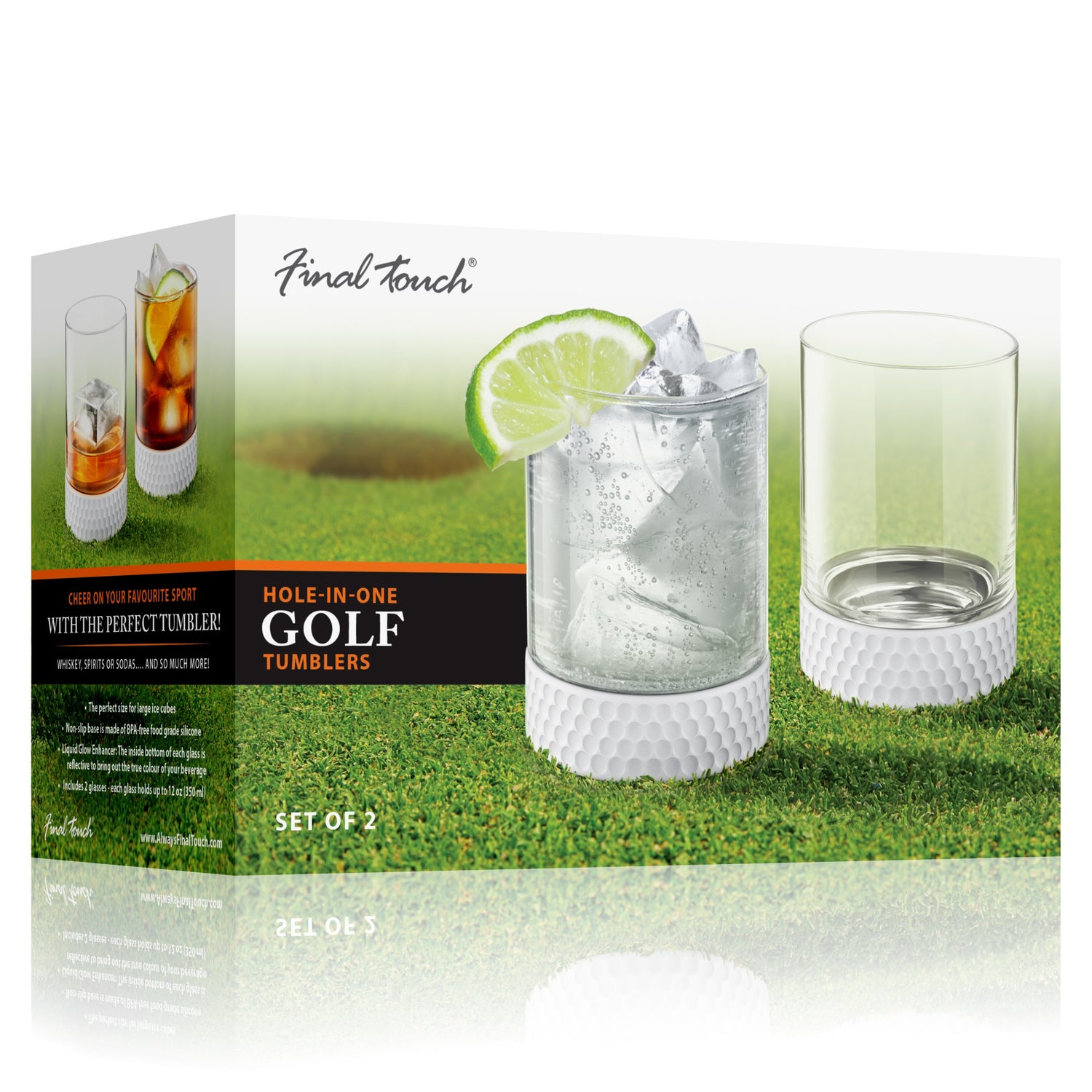 Hole-In-One Golf Tumblers - Set of 2