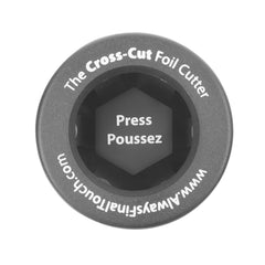 Six Blade Cross-Cut Foil Cutter