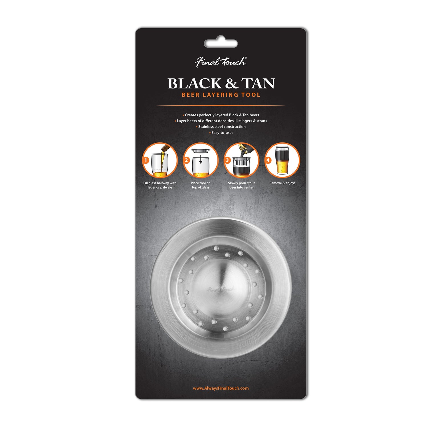 Black & Tan Beer Layering Tool