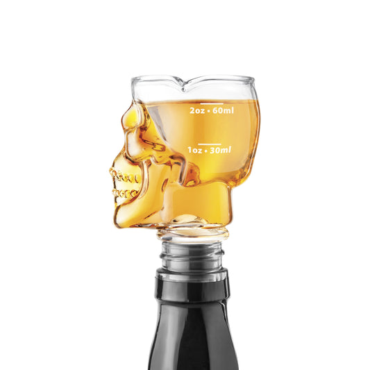 Skull Head Jigger Stopper - Tube