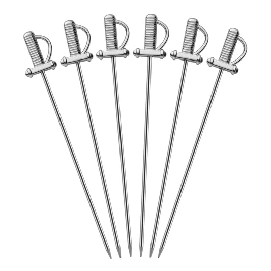 Sword Cocktail Picks - Set of 6