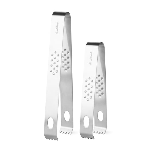 Stainless Steel Tongs Set - Set of 2 - 5.5" & 7"