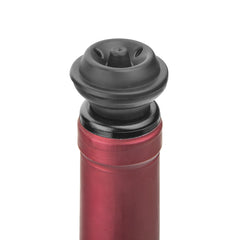 Wine Bottle Pump with Two Stoppers