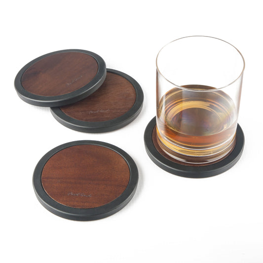 Wood Coasters - Set of 4