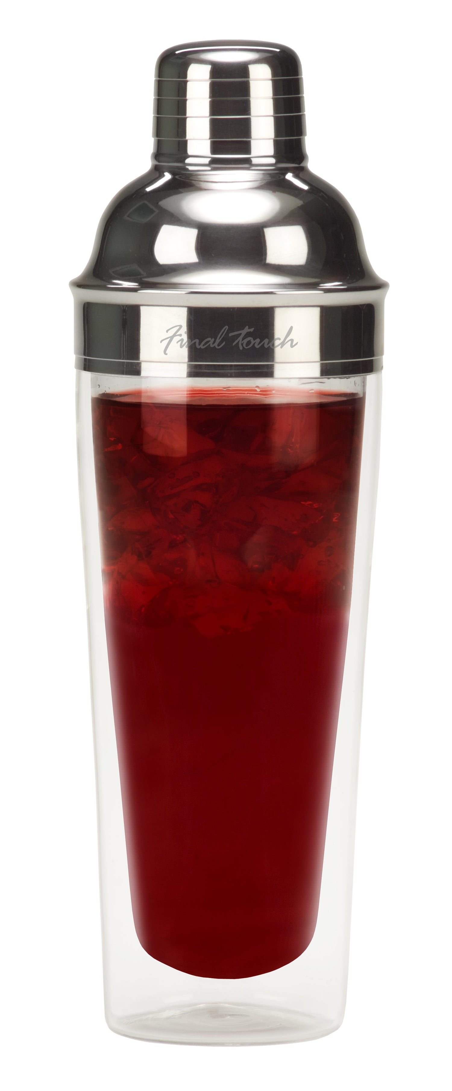 Double Wall Glass Cocktail Shaker