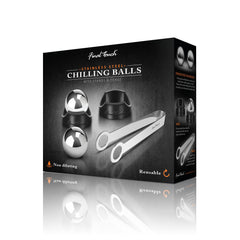 Stainless Steel Chilling Balls - Set of 2