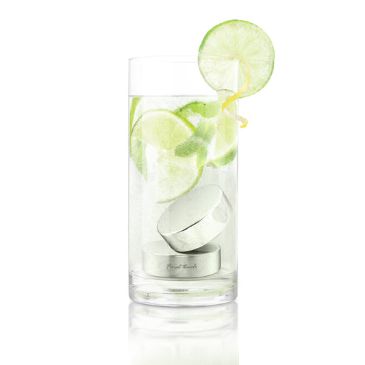 Stainless Steel Puck Chillers - Set of 2